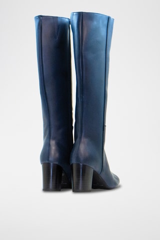 Stivali in pelle - Navy