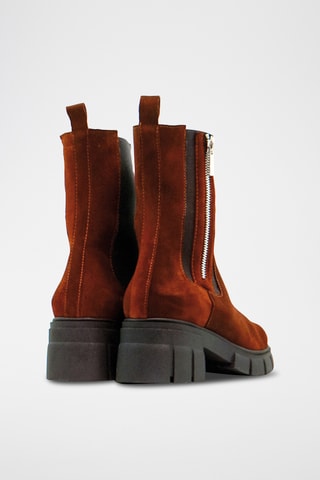 Stivali in pelle scamosciata - Marrone