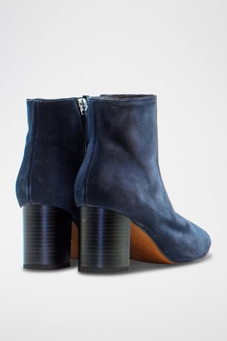 Stivaletti in pelle scamosciata - Navy