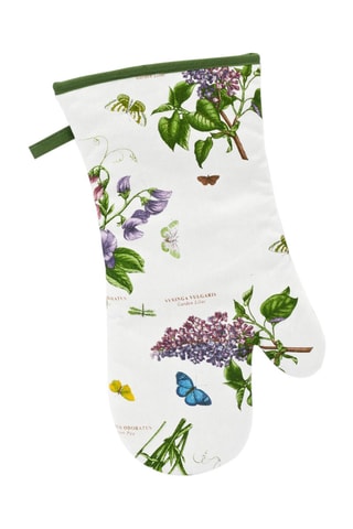 Manopla de cocina Botanic Garden - Blanco