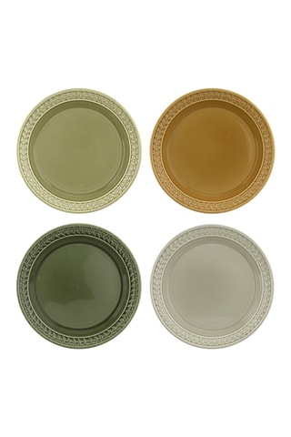 4 platos llanos Botanic Garden Harmony - 21,5 cm