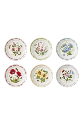 6 platos llanos Botanic Garden Meadows - 21,5 cm