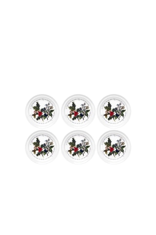 6 platos llanos The Holly & The Ivy - 18,5 cm