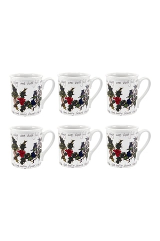 6 tazas The Holly & The Ivy - 26 cl