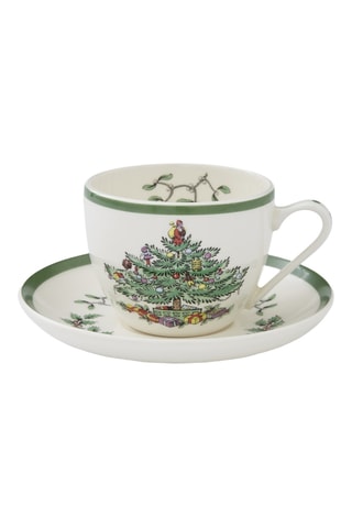 Juego de té de gres Christmas Tree - 4 personas