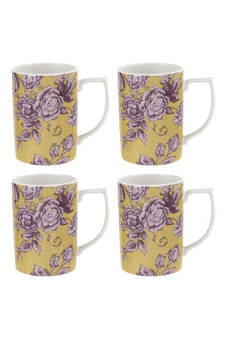 4 tazas de porcelana Kingsley - 30 cl