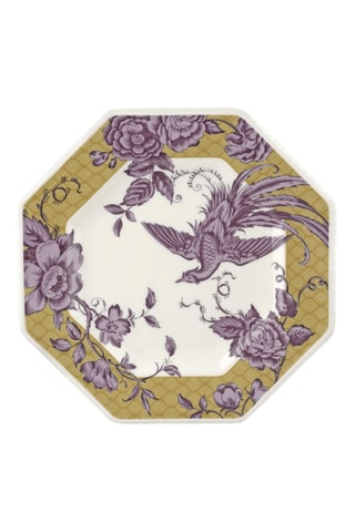 4 platos llanos de porcelana Kingsley - 21,5 cm