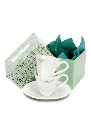 Juego de café expreso de porcelana Sophie Conran - 2 personas