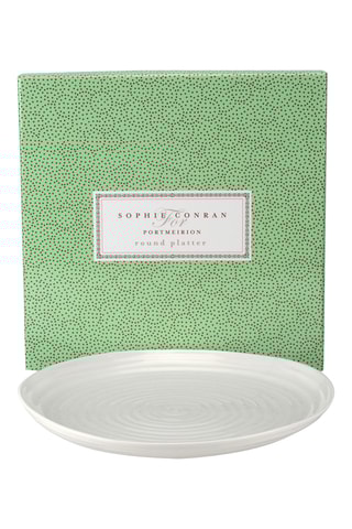 Plato llano de porcelana - 31 cm