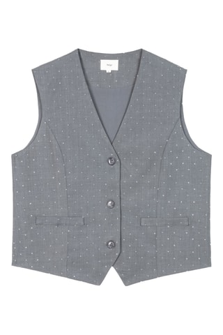 Chaleco de traje - Gris