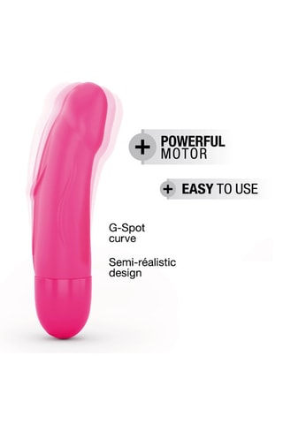 Vibromasseur Real Vibration S 2.0 Magenta - 16,2 cm