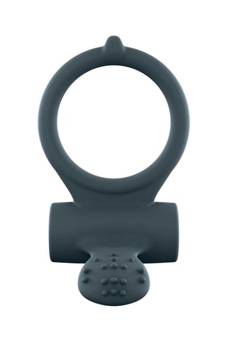 Anneau pénien vibrant Power Clit + Gris