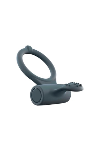 Anneau pénien vibrant Power Clit + Gris