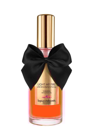 Huile de massage chauffante - Fraise sauvage - 100 ml