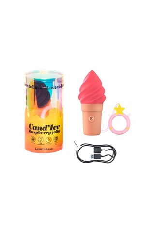 Stimulateur clitoridien Cand'Ice - Rose