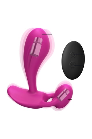 Vibromasseur Witty - Rose - 10 cm