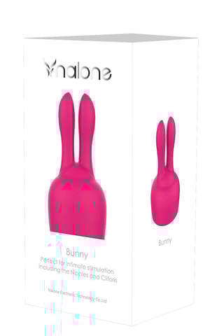 Tête Pour Vibromasseur Electro et Rock  - Bunny Rose - Rose