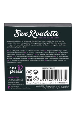 Jeu Sex Roulette Kama Sutra