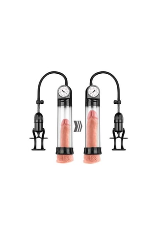 Pompe Rise Gauge - Transparent et noir