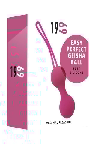 Boules de geisha waterproof Easy Perfect - Magenta - 16 cm