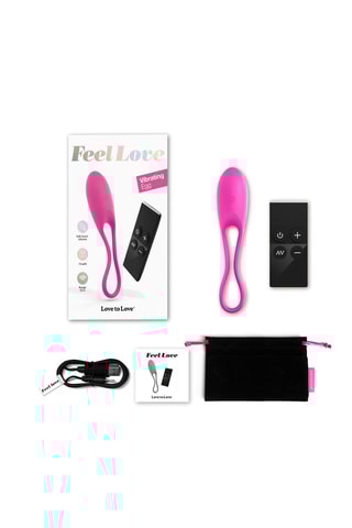 Œuf vibrant télécommandé - Rose - 3,2 cm