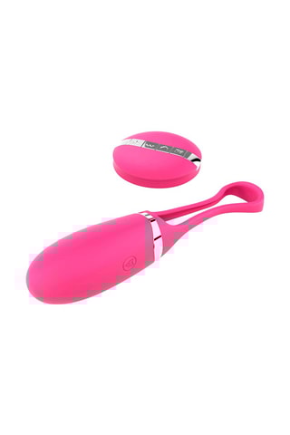 Œuf vibrant télécommandé Secret Delight - Magenta - 14 cm