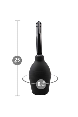 Poire de lavement Expert - Noir - 25 cm