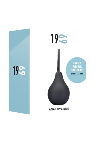 Poire de nettoyage anal waterproof Easy Anal Douche - Noir