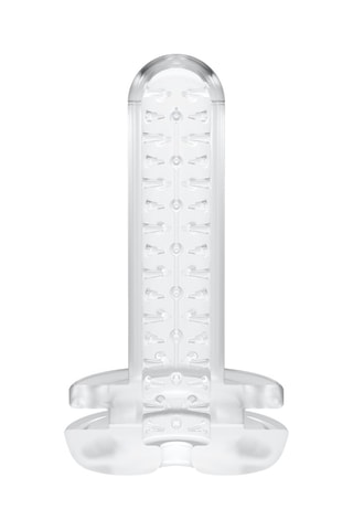 Gaine interchangeable Blowjoy pour masturbateur Sexpresso - Transparent - 14 cm