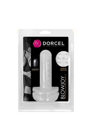 Gaine interchangeable Blowjoy pour masturbateur Sexpresso - Transparent - 14 cm