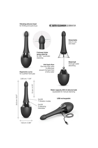 Poire de lavement 200 ml