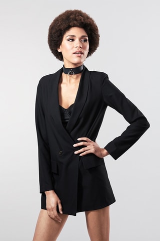 Collier avec laisse Maze - Noir