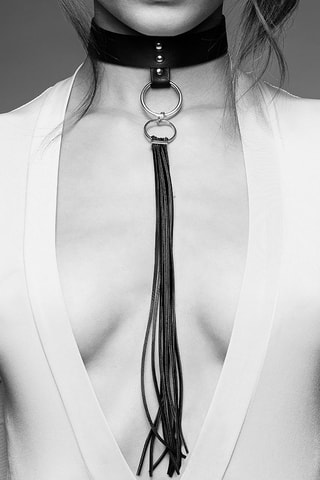 Collier fouet Noir