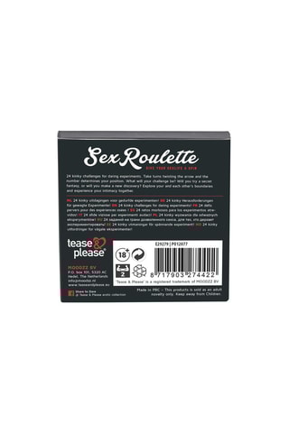 Jeu Sex Roulette Kinky