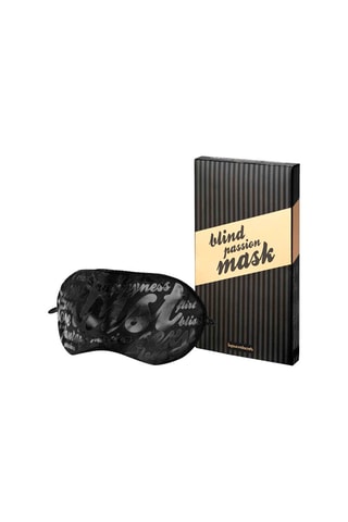 Masque en satin Blind Passion Noir
