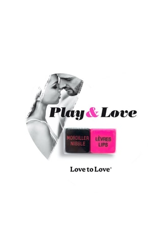 Dés érotiques - Noir et rose