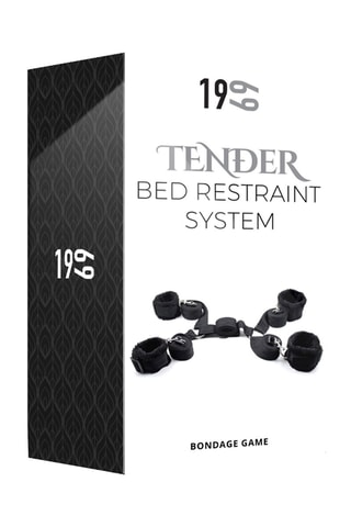 Système d'attache au lit Tender - Noir