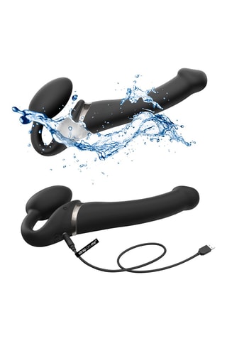 Vibromasseur - Taille XL - Noir - 24,6 cm