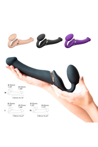 Vibromasseur - Taille XL - Noir - 24,6 cm