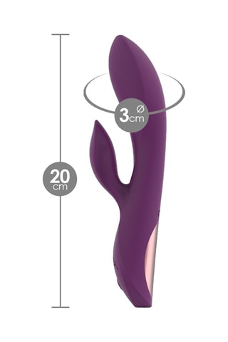 Vibromasseur Smart Rabbit - Violet - 20 cm