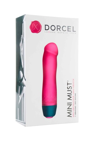 Mini vibromasseur Must - Magenta - 12,5 cm