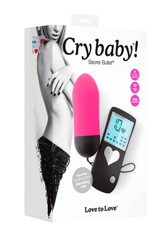 Vibromasseur Cry Baby - Rose - 7 cm