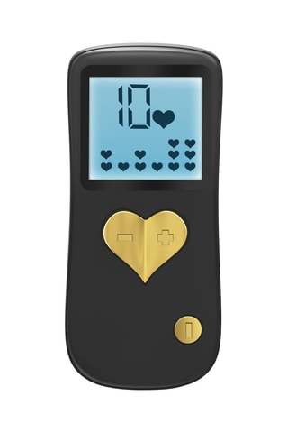 Vibromasseur Cry Baby - Noir et doré - 7,5 cm