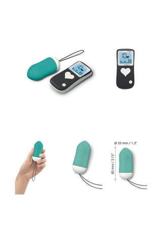 Vibromasseur Cry Baby - Turquoise - 7,5 cm