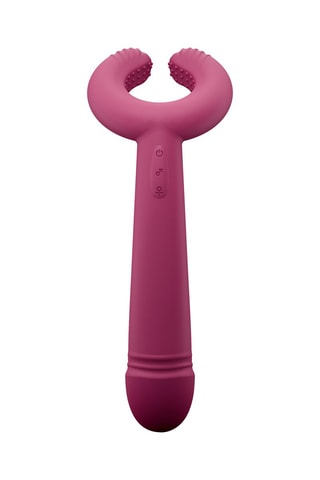 Vibromasseur Please Me - Rose - 21 cm