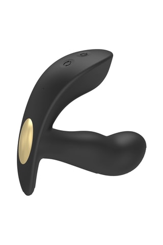 Vibromasseur Twist Delight - Noir - 11 cm