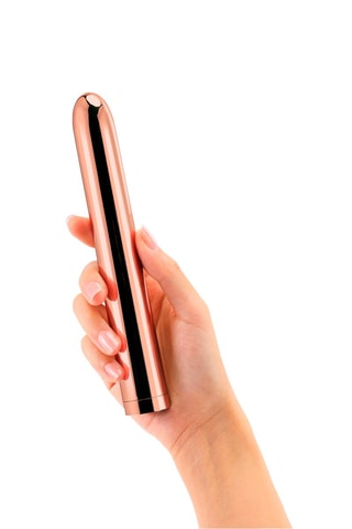 Vibromasseur Golden Boy 2.0 - Doré rose - 19 cm