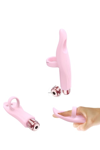 Vibromasseur Tickle Me - Rose - 13,4 cm