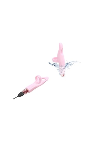 Vibromasseur Tickle Me - Rose - 13,4 cm