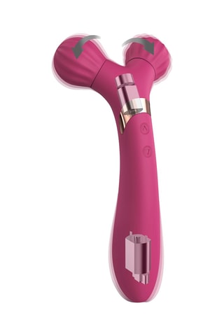 Vibromasseur Fireball - Violet - 21 cm